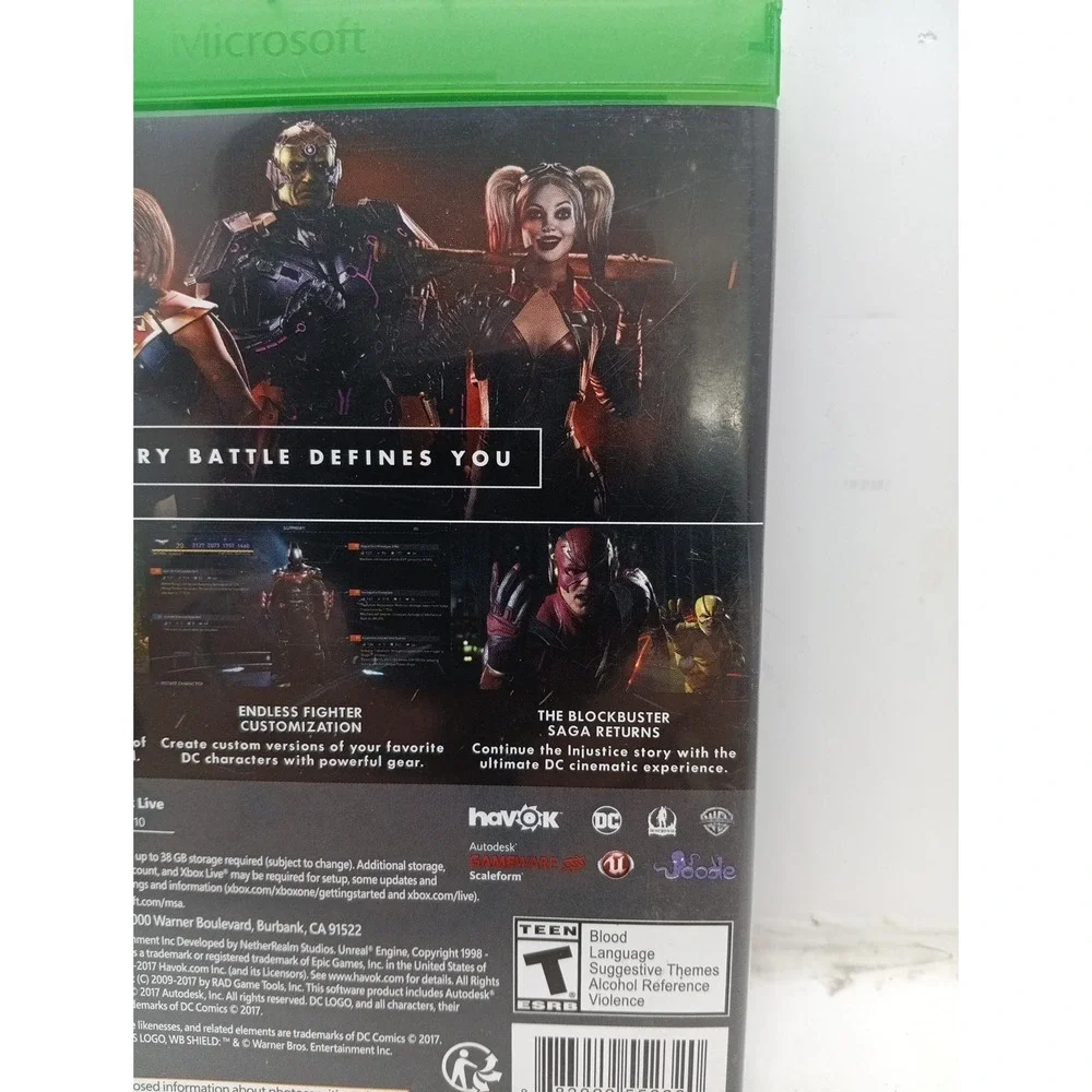 Injustice 2 For Xbox One - Microsoft Xbox One